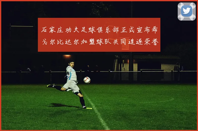 石家庄功夫足球俱乐部正式宣布希戈尔比达尔加盟球队共同追逐荣誉